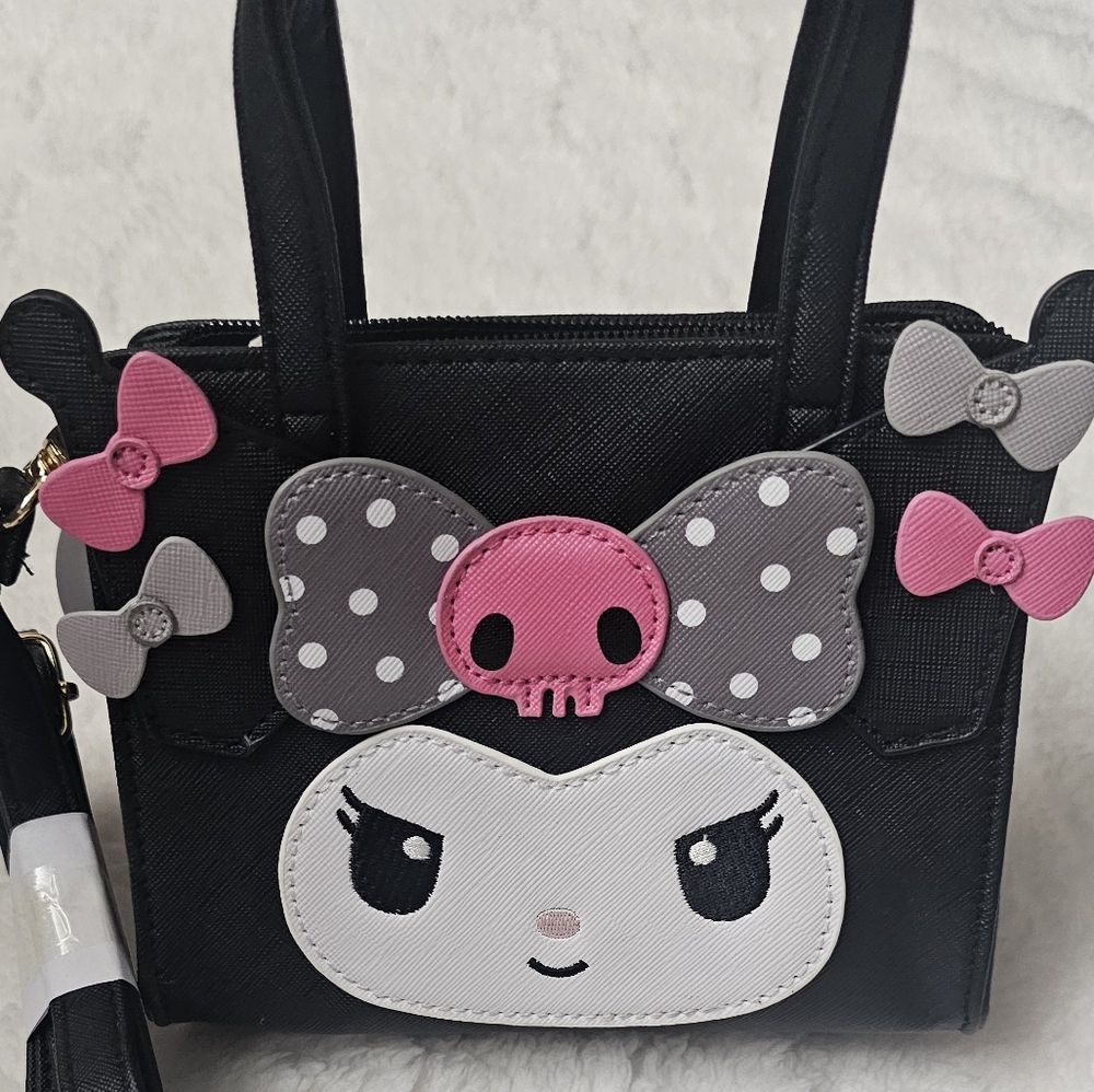 Kuromi Mini Handbag / Crossbody Bag Dainty Doll Series Sanrio